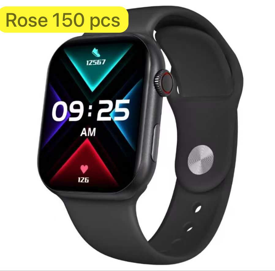 Black Rose Smartwatch – Bluetooth Calling & Fitness Tracker | RELANO
